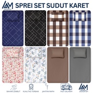 Bed Sheet Set with Elastic Corners 120x190x5 - 120x190x10 - 120x190x15 - 120x190x20