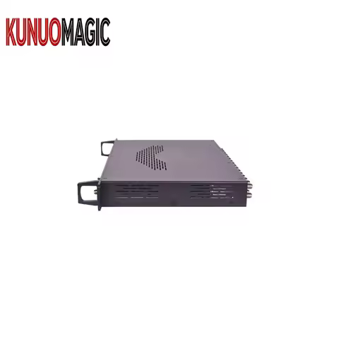 KUNUOMAGIC Transmodulator 4 8 16/24 FTA DVBS2 to DVBT ASI 16-QAM RF CATV Digital Modulator with Giga