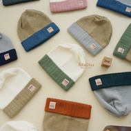 [Altadiosbaby] ELIO Kids Beanie Hat Gift | Two Tone Beanies | Premium Knitted Children's Hat | Junio