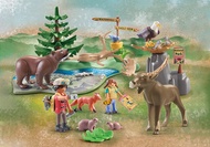 Playmobil 71403 Exclusive Wiltopia - North American Animals Excurs ของเล่นบทบาทสมมติ เอ็กซ์คลูซีฟ วิ