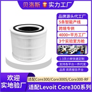 Sesuai untuk Levoit Air Purifier Core300-RF Core300S 350P Elemen Penapis Kecekapan Tinggi