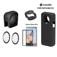 Insta360 X3 Silicone Protective Case Body Cover  Guards Cap For Insta 360 X 3 Insta360 X3 Essories
