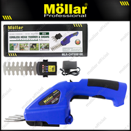 MOLLAR CHTS08100 Mesin Potong Rumput Baterai 8V Cordless Hedge Trimmer