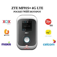 Unlocked ZTE MF91S+ Mifi Pocket Wifi Hotspot