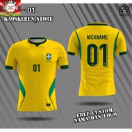 2026 Brazil World Cup Jersey PLAYER ISSUE Home 2026 Brazil World Cup Jersey 2026 Brazil Pildun Footb