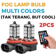 2PCS Toyota Vios 2007-2019 LED HID Fog Lamp Light Bulb Spotlight 6000k White Car Light Bulb H8 H11