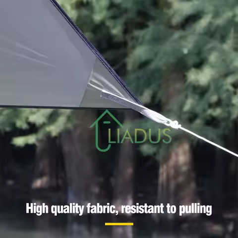 Camping Tarp Waterproof Tent Tarp Ultralight Garden Canopy Block UV Outdoor Camping Sunshade Flyshee