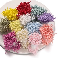 200pcs/Bundle Fuzzy Wire Stamen Artificial Flower Stamens DIY Bouquet Decoration Stamens