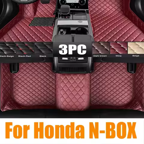 Original 3D TPE RHD Car Floor Mat For Honda N-BOX NBOX 2017-2020 2021 JF3 JF4 Car Floor Liner Tray F
