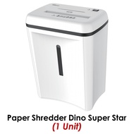 Dino Super Star Paper Shredder (Cross Cut)-8 sheets (14L) (Paper Shredder, Shredder Machine)