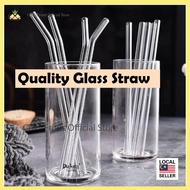Glass Straw| Bubble Tea Straw| Straws| 8mm/ 12mm Glass Straws