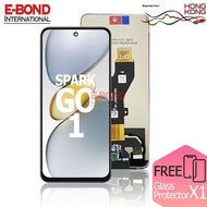 Phone Display for Tecno Spark Go 1 1s Lcd Cellphone Screen Replacement installation
