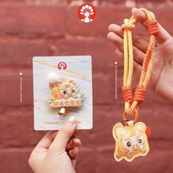 CHAGEE CHAGEE CHAGEE CHAGEE Refrigerator Sticker Orange Braided Mobile Phone Lanyard Cartoon CHAGEE 