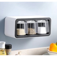 3-compartment spice shelf, 1200ml volume for kitchen use with Ecoco E2007 sticker