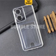 Bumble - Vivo Y03 Vivo Y03T Softcase Clear Card Case Clear Card Slot Case Vivo Y03 Vivo Y03T