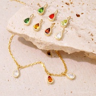 Bead Accessories Bracelet au375 Transfer 9kdiy Gold Gold Niche Accessories Necklace Pendant Little F
