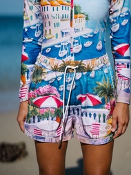 Sloane shorts - Riviera