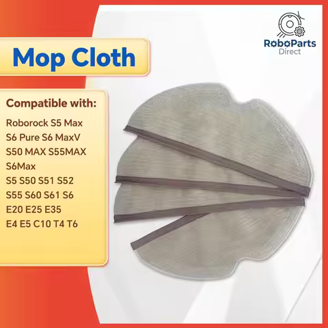 Mop Cloth For Roborock S5 Max S6 Pure S6 MaxV S50 MAX S55MAX S6Max S5 S50 S51 S52 S55 S60 S61 S65 E2