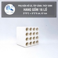 Hang pleco trắng - Hang gốm trang trí bể cá- bể thủy sinh