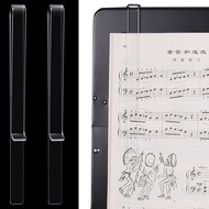 Wholesale Music Table Music Music Clip Transparent 1 Pair Music Stand Music Clip Piano Music Clip Mu