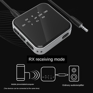 2 in 1 3.5mm TV Computer Car Audio Adapter Bluetooth V5.2 RX+TX 250MAH with Audio Cable