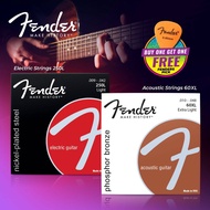 [Promotion] Fender Guitar Strings Acoustic/Electric String Tali Gitar Akustik/Elektrik Fender Strings Gibson Strings