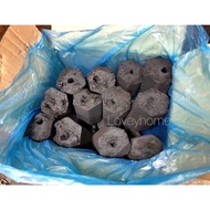 3kg Charcoal Briquette Pure Coconut Shell Barbeque Arang BBQ Arang Tempurung Kelapa Arang Batu