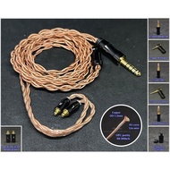 OFC copper headphone wire 1.2mm CNY 4 - Connector Sennheiser IE200, IE300, IE600, IE900 - AKG N5005