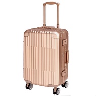【ALAIN DELON 亞蘭德倫】20吋 絕代風華系列全鋁行李箱(金)送1個後背包#年中慶