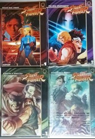 絕版 UDON 出品 美漫 STREET FIGHTER 街頭霸王 彩色漫畫 合訂本 1 2 3 5 期 共4本