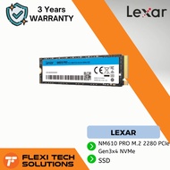 Flexi tech Lexar NM610 Pro M.2 2280 PCIe Gen3x4, read up to 3300MB/s, write up to 2600MB/s 1TB/2TB/5