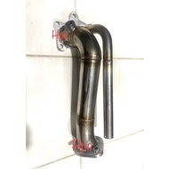 YRV TURBO DOWN PIPE  S.STEEL