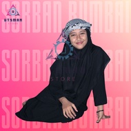 Tassel Turban, Palestine Turban, Hijab Turban, Unisex Ronce Turban