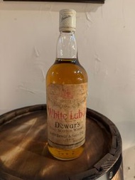 Dewar’s White Label Old Bottle 1970s