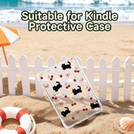 Transparent e-reader case with colorful design for Kindle/Kobo e-readerscompatible with Kindle 10/11