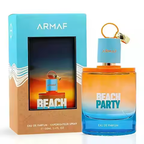 Armaf Beach Party Eau De Parfum 100ml 3.4fl.oz Long Lasting Unisex Perfume Citrus Aquatic Scent