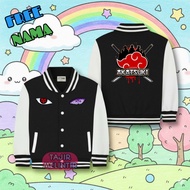 Children's Baseball Jacket Akatsuki renegan sharingan Varsity Children's Jacket