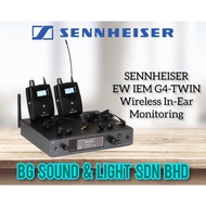 Sennheiser EW IEM G4-TWIN Wireless In-Ear Monitoring System with flightcase