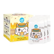 😺 Jolly Cat Plant Based Pea Cat Litter 3 bags 24L (8.4kg)