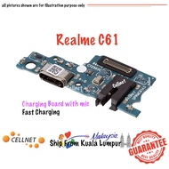 [Cellnet] Realme C61 Charging Board with mic New Fast Charge Dari Kuala Lumpur
