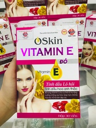[HCM]Vitamin E Đỏ Oskin giúp da đẹp dáng xinh hộp 30viên