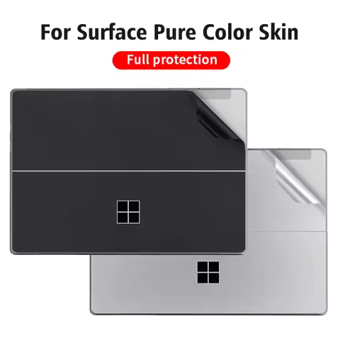 Suitable for 2022 Microsoft Surface Sticker Pro 9/8/X Surface Pro X Go 3 Back Cover Body Decal Skin 