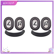 2Set Ear Pads Headband Ear Cushion Ear Cups Ear Cover Replacement for Plantronics Backbeat Pro 2 SE 8200UC Headphones