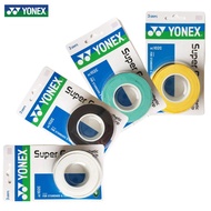YONEX 3 Grip/Pek Kain AC102 AC102EX 102C Gam Tangan Raket Tenis Badminton Profesional Raket Anti-gel
