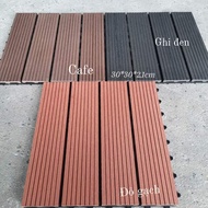 Combo of 10 outdoor plastic wood flooring - Balcony flooring blister