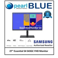 Samsung 27" Essential S4 S43GC FHD Monitor - LS27C430GAEXXS