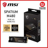 MSI SPATIUM M480 M.2 SSD NVMe PCle 4.0 ( 1TB / 2TB )