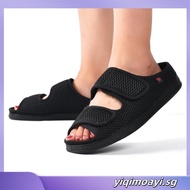 Women Men Diabetes Sandals Adjustable Extra Wide Shoes Swollen Feet Diabetic Edema Slippers Indoor O