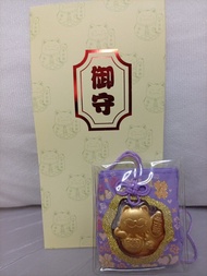 周大福招財貓御守Happy Mother's Day結緣禦守倒後鏡掛飾汽車#旺人緣