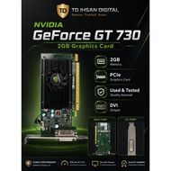 NVIDIA GeForce GT 730 2GB Graphics Card PCIe Used & Tested